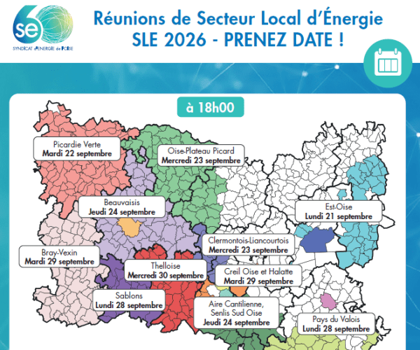Agenda réunions SLE 2026