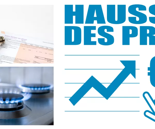 Hausse des prix de l'énergie