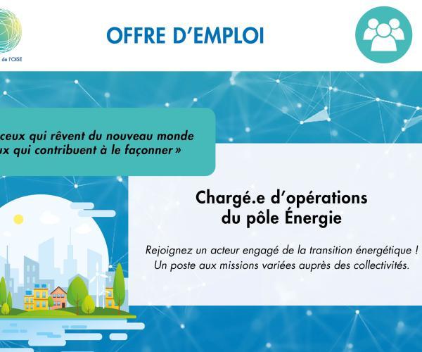 Offre d'emploi chargé énergie