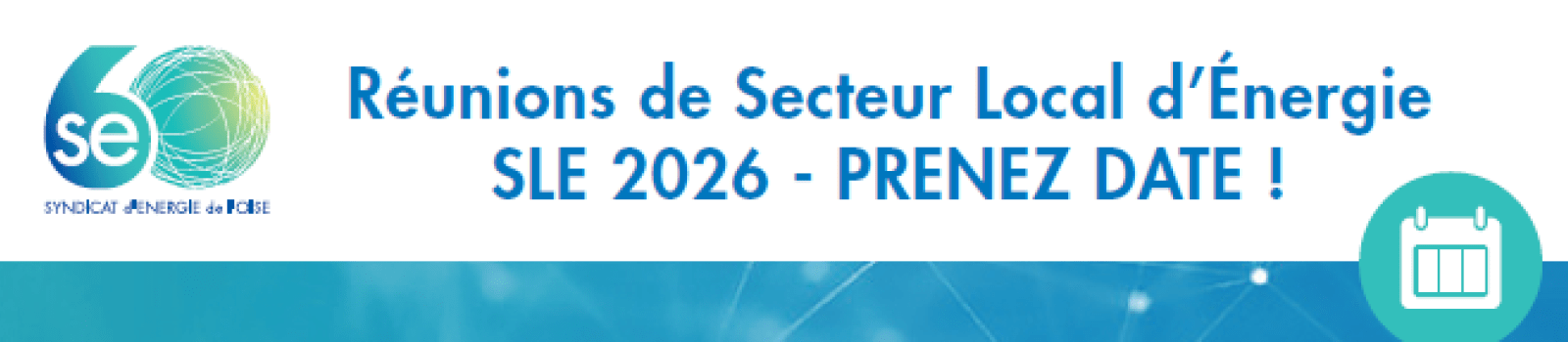 Agenda réunions SLE 2026