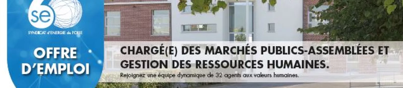 Offre d'emploi - Chargé MP