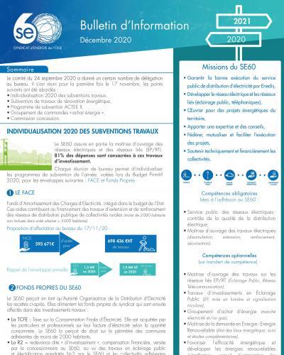 Info Comité décembre 2020